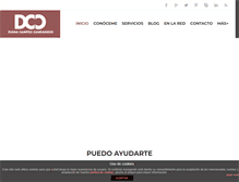 Tablet Screenshot of dianacamposcandanedo.com